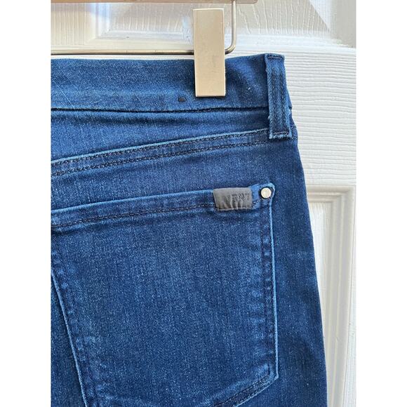 Jen7 by 7 For All Mankind Size 10 Tuxedo Ankle Skinny Jeans 25 Inch Inseam - Picture 6 of 14